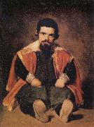 Diego Velazquez A Dwarf Sitting on the Floor Sweden oil painting artist